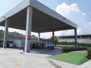 INAUGURATO IL CENTRO RACCOLTA RIFIUTI AD ALBA ADRIATICA