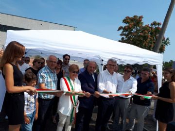 INAUGURATO IL CENTRO RACCOLTA RIFIUTI AD ALBA ADRIATICA